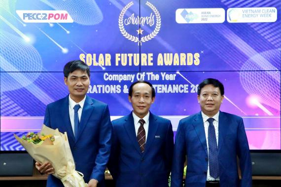 PECC2-POM vinh dự nhận Giải thưởng đơn vị Quản lý & Vân hành Xuất sắc của Năm – Solar Future Awards 2021